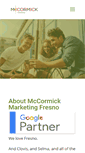 Mobile Screenshot of mccormickmarketingfresno.com